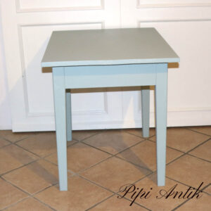 Spisebord lille køkkenbord blåligt L86xB69xH78cm NCS 3010-B90G