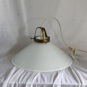 Hvid loftlampe - pendel