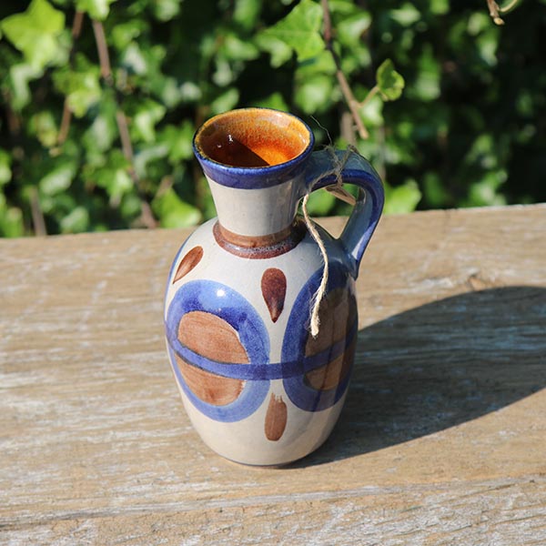 blaa-brun-keramikvase-west-germany-83-13-cm