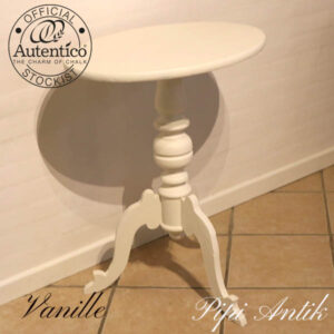 Vanille Autentico ovalt bord L49xB44,5xH74 cm