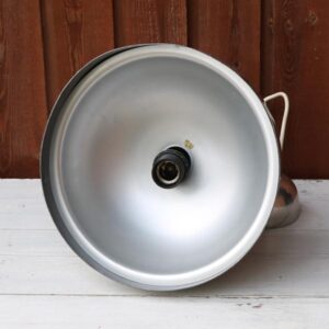 Aluminium retro loftlampe - indersiden