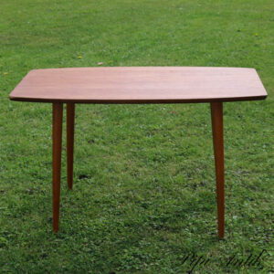 Teak sofabord slanke ben