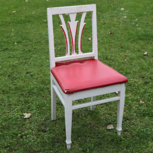 Stol romantiske 44x41x85 cm siddehøjde 45 cm