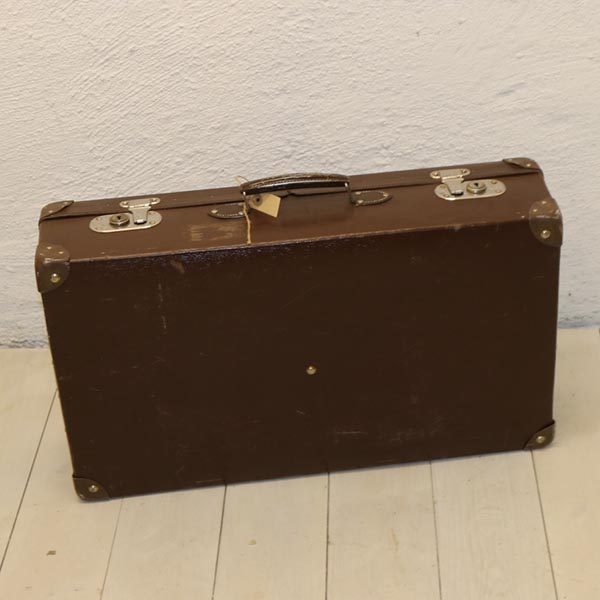 Brun retro kuffert 65x37x16 cm