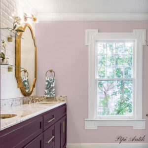 Mauve Faux 2500 ml kalkmaling mat Versante Autentico
