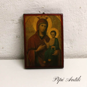 24 A Maria Magdalene billede i træ 13,5x18,5x2 cm