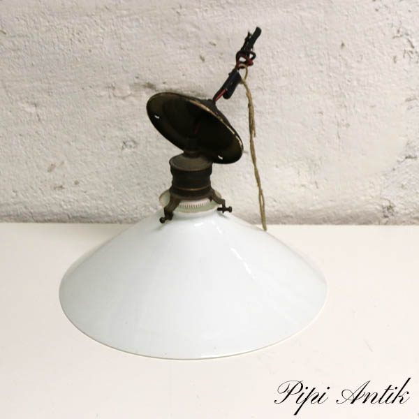 Loftlampe pendel Ø15,5x16 cm porcelæn fatning