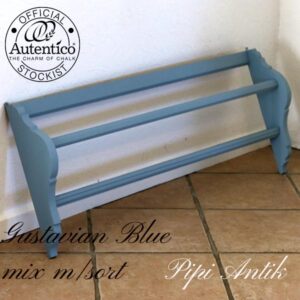 Tallerkenrække Gustavian Blue mix med sort Nocturnal L106xD12xHK43 cm