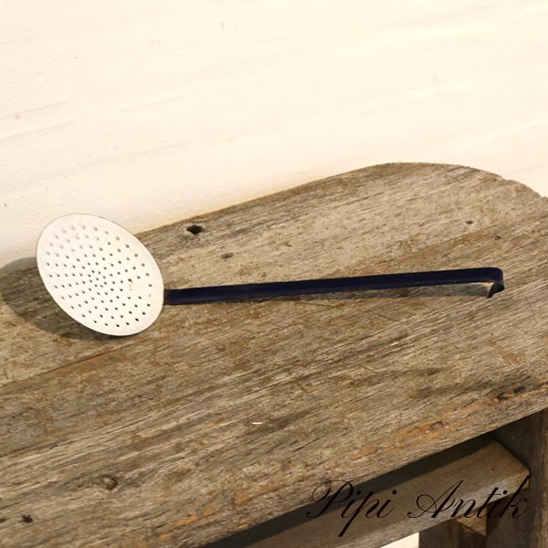 Madam Hvid øse sort hvid Ø12xL39 cm