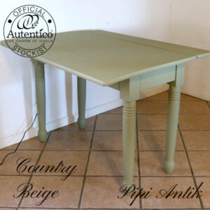 Country Beige spisebord L100xB84xH76 cm med 2 klapper