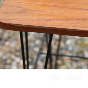 Retro avisbord sofabor lille teak afslag
