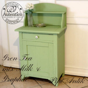 Green Tea mix mintgrøn toiletmøbel servantebord L63x41xH110cm