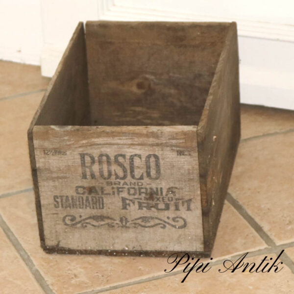 Rosco California frugtkasse vel patineret L39xD25xH20 cm
