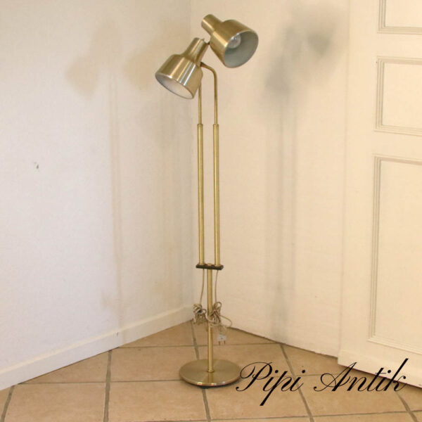 11 Retro messing look standerlampe Ø22xH129cm