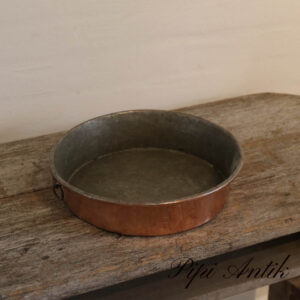36 Kobbertærtefad Ø28,5xH7cm
