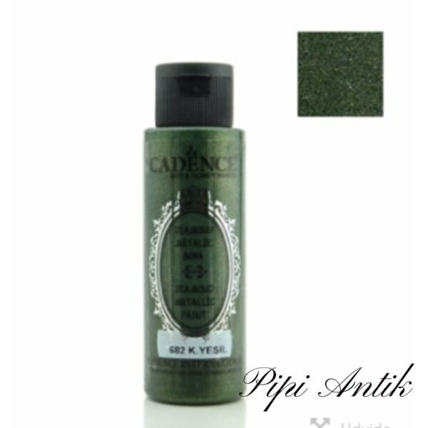 682 Cadence K Yesil Dark Green paint metallic 70 ml