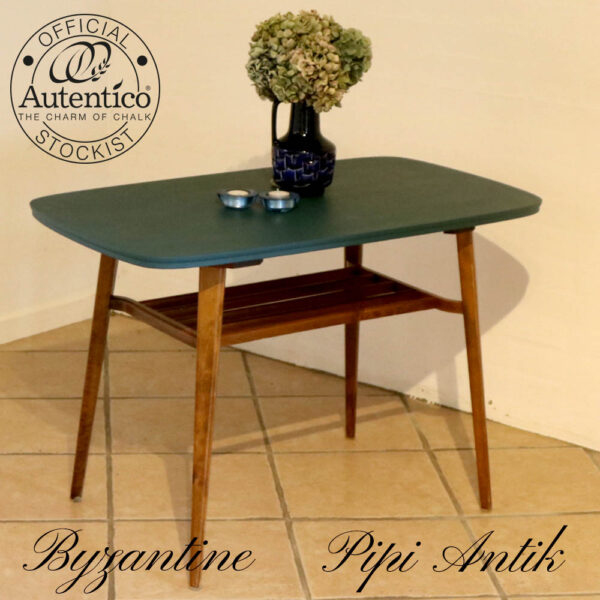 Byzantine retro sofabord med underhylde L91,5xD52xH61cm