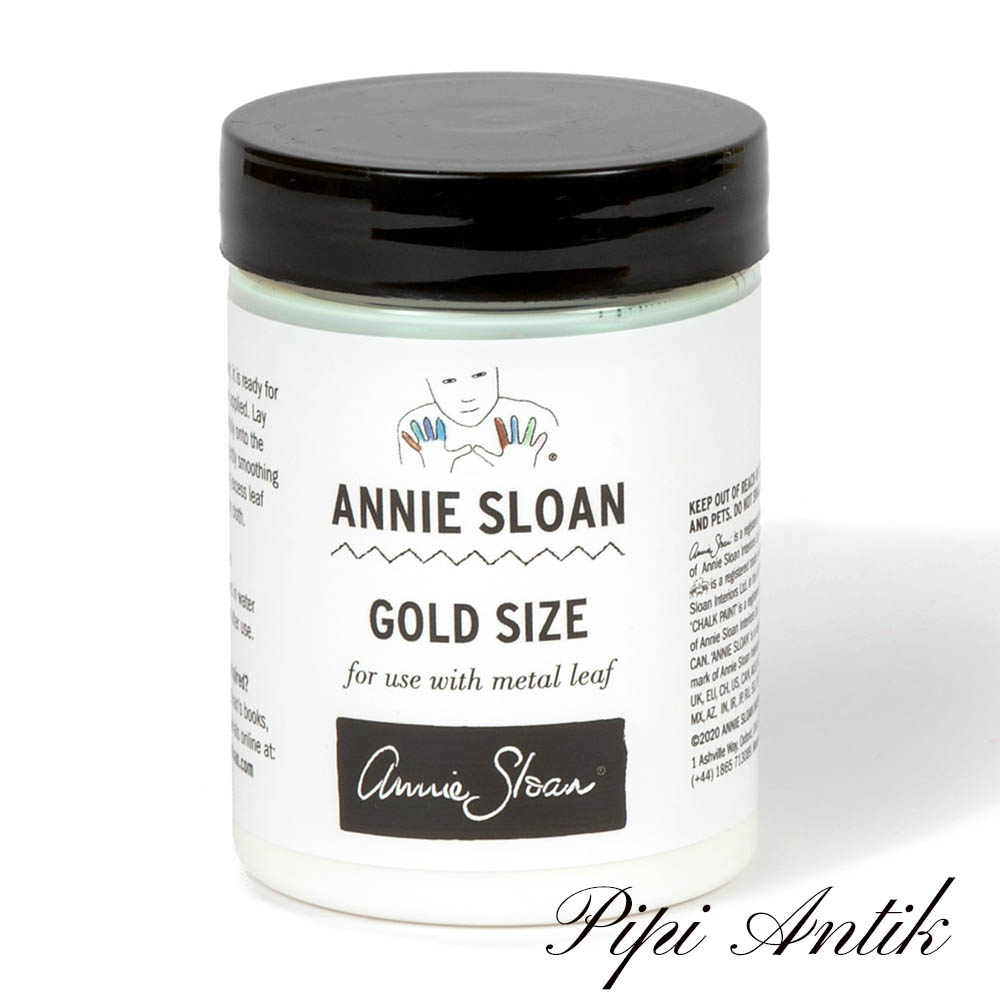Gold Size klæber til metal guldblade Annie Sloan 100 ml