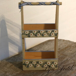 Vin holder med Margueritter L18,5xD210,5xH37,5cm