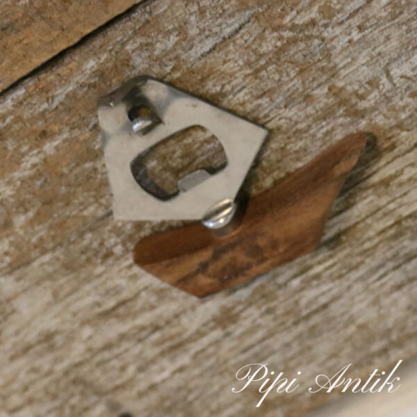27 Teak oplukke skib retro L8x8xD1,5cm
