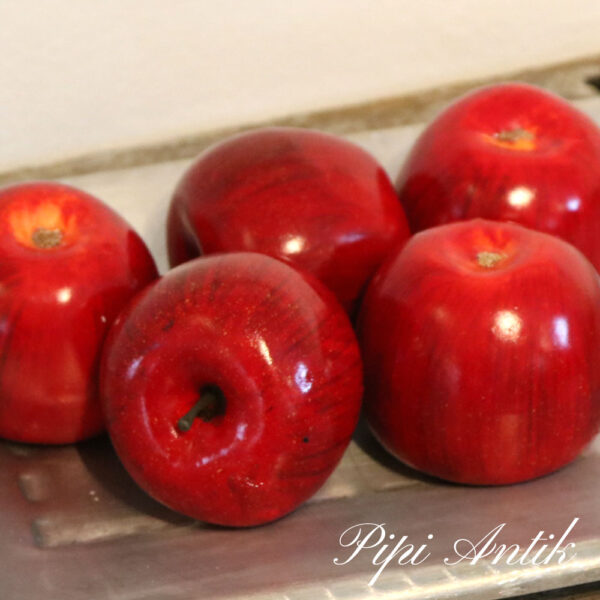 Kunstige æbler Ø8xH7cm