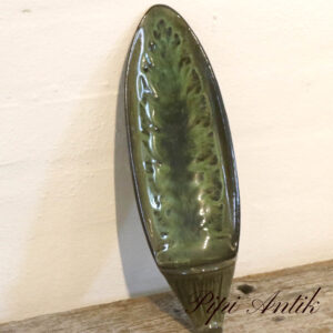 25 Væglysestage keramik olivengrøn B9xDxH29cm