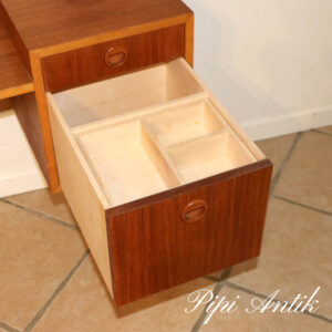 Teak sminkebord skuffer