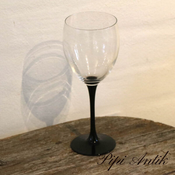 Luminarc vinglas retro sort fod Ø8xH20cm