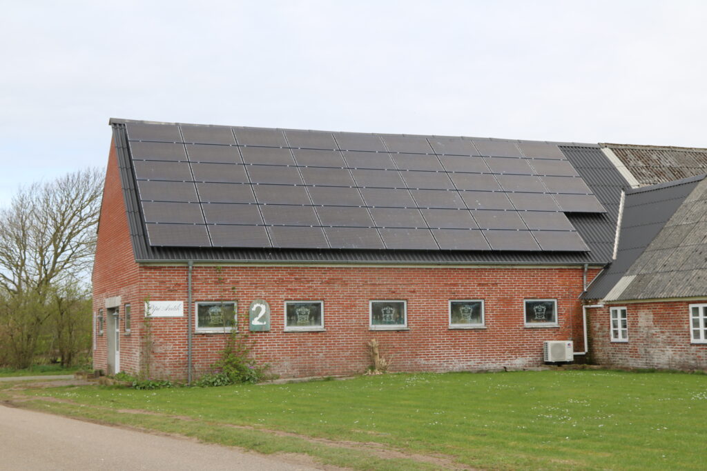 Solceller på laden Mejlbyvej 2 6900 Skjern