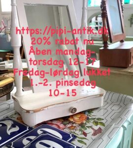 20 uge pinsen 2024 åbningstider hos PIpi Antik