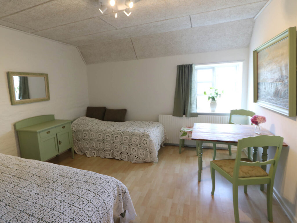 No 02 Room Green Bed and Tea Kitchen Stauning Denmark