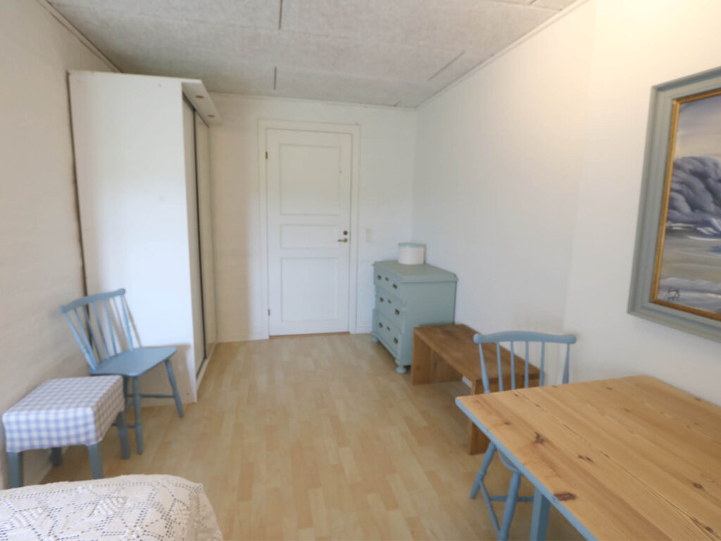 No. 03. Double room blue spaceous Bed and Kitchen at Stauning Denmark