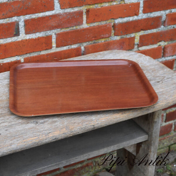 10. Teak bakke retro L43xB24 cm