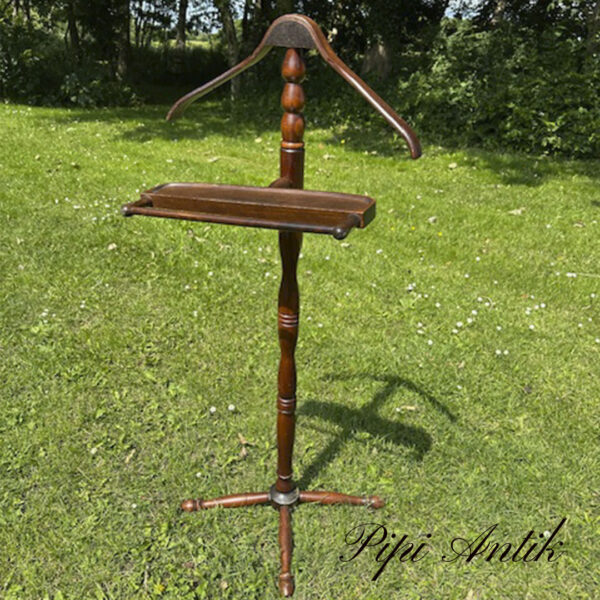 04. Stumtjener herrebetjent svensk mørkt træ L39xH103cm
