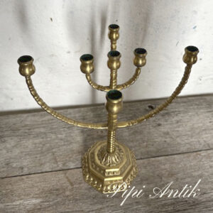 03. Messing candle labre lysestage messing kan indstilles Ø27xH29 x Ø15 lysindsats