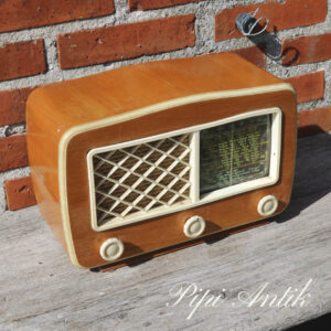 25. Radio retro uden ledning ingen batteri ti pynt L33xD21xH23cm