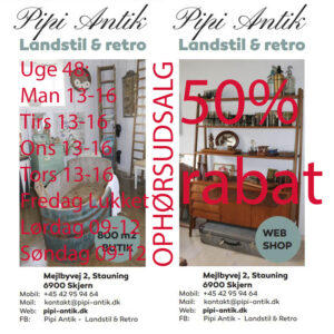 48 2025 Pipi Antik åbningstider