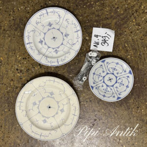 04. Kageopsats småkageopsats musselmalet sølv hank look H25cm