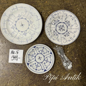 05. Kageetagere småkageopsats musselmalet Sølv look hank H25cm