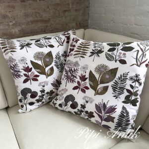 02. Stor pude i lilla toner B55-xH56 med ny microfiber inderpude