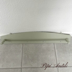 04. Viskestykke håndklæde knage i sart støvet grøn med stang L71xH15xD20 cm