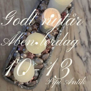 Pipi Antik åben 3 januar 2026 fra 10 til 13