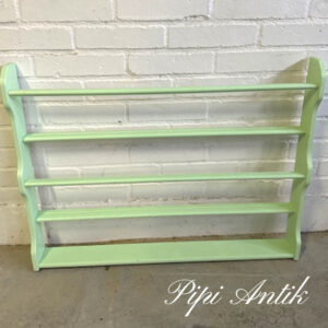 12. Tallerkenrække mintgrøn L72xD8xH60cm