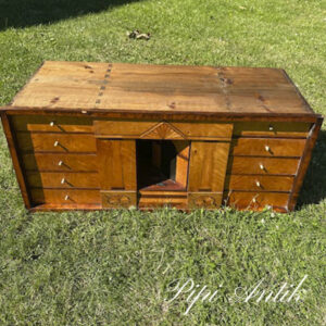 11. Skuffedarer fra gammel buffet indmad med 4 skulte rum L95xD41xH42cm